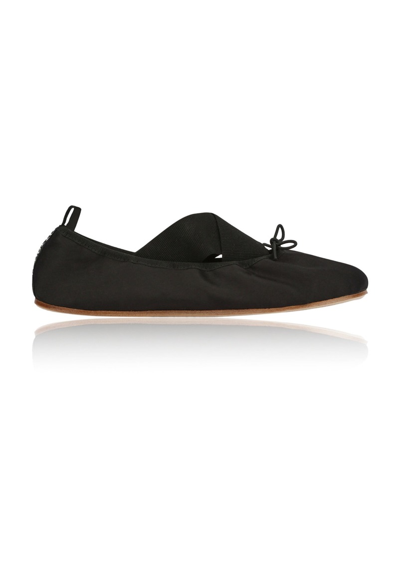 repetto - Gianna Leather Ballerina Flats - Black - FR 39 - Moda Operandi