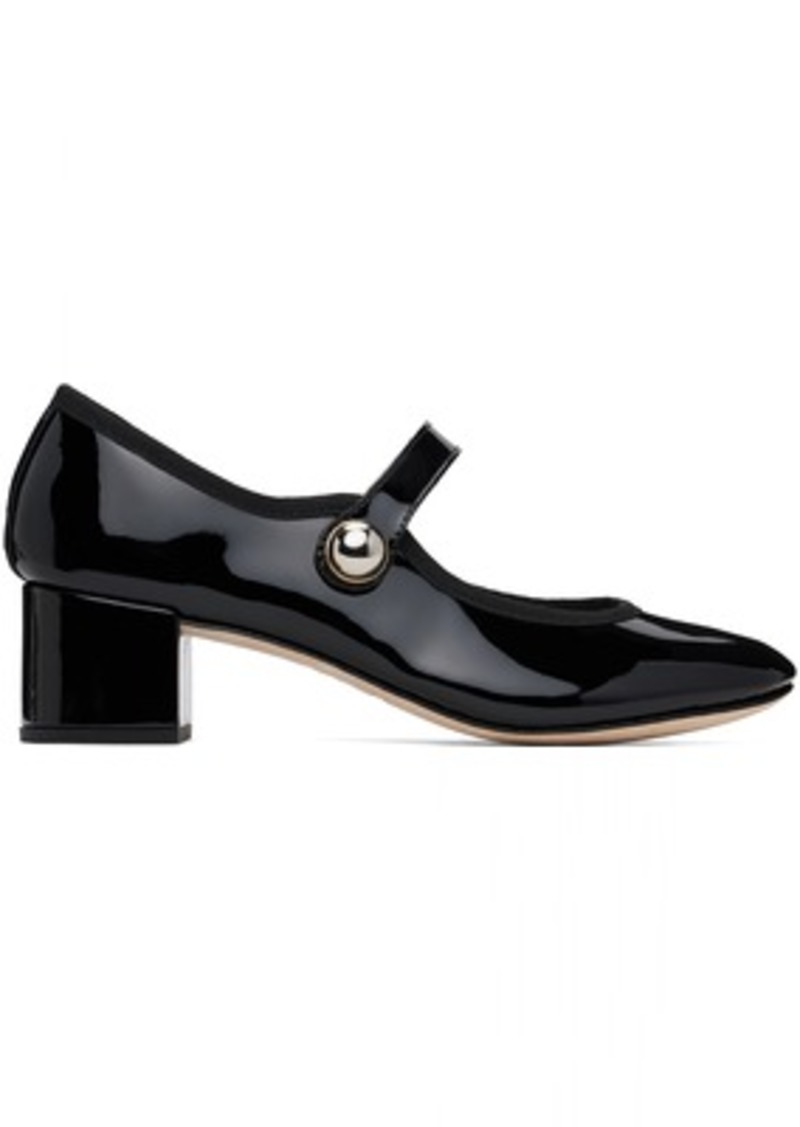 Repetto Black Fabienne Mary Jane Heels