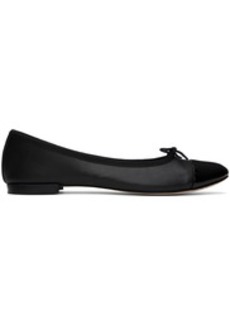 Repetto Black Flora Ballerina Flats