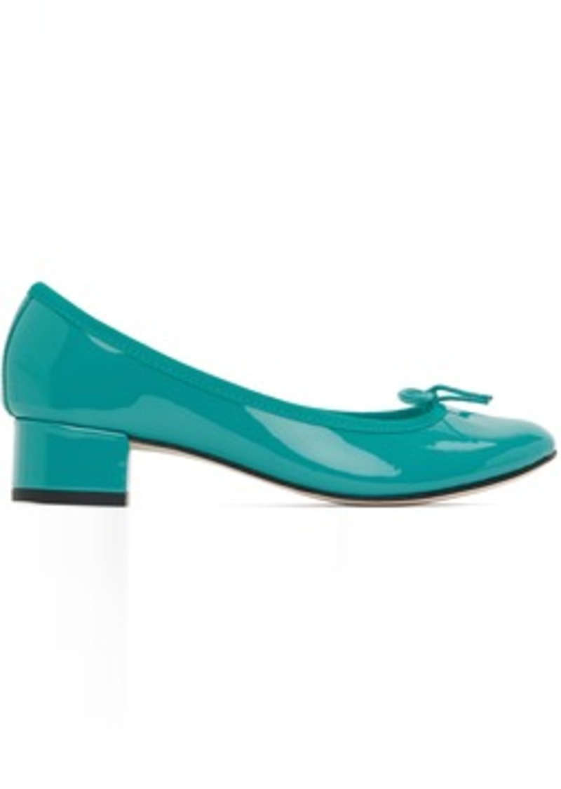 Repetto Blue Camille Ballerina Heels