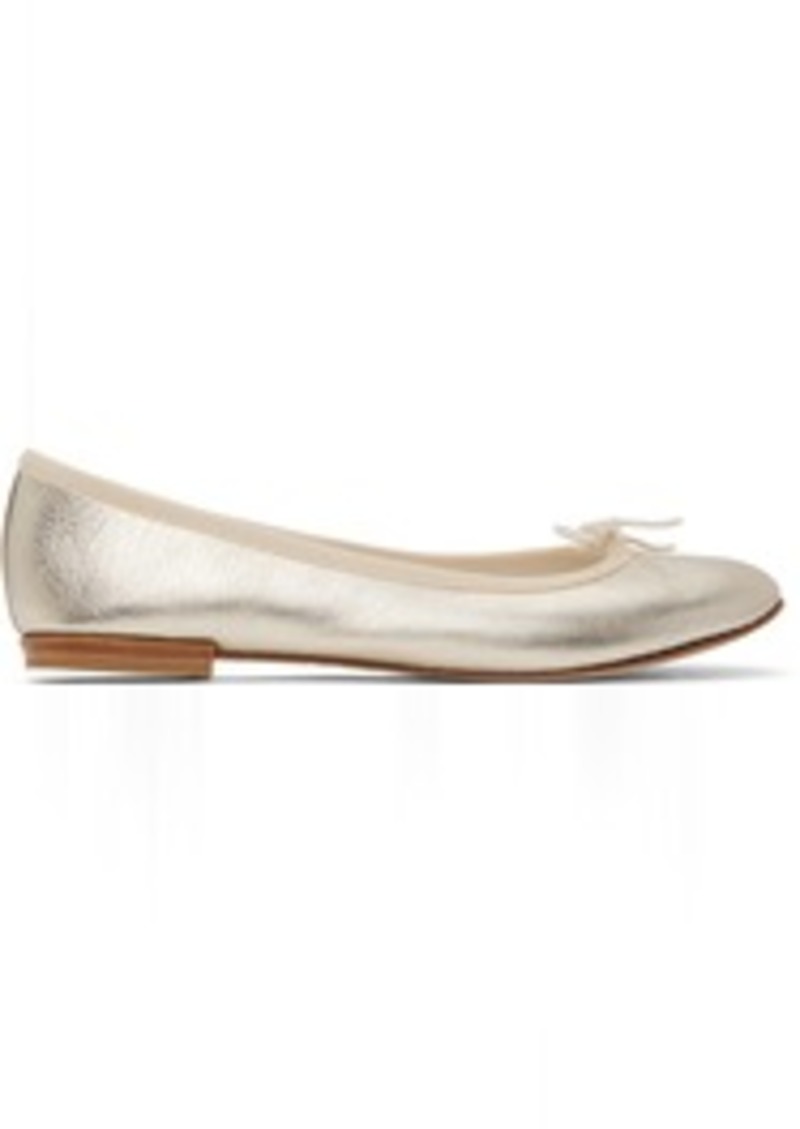 Repetto Gold Cendrillon Ballerina Flats