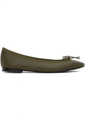 Repetto Green Cendrillon Ballerina Flats