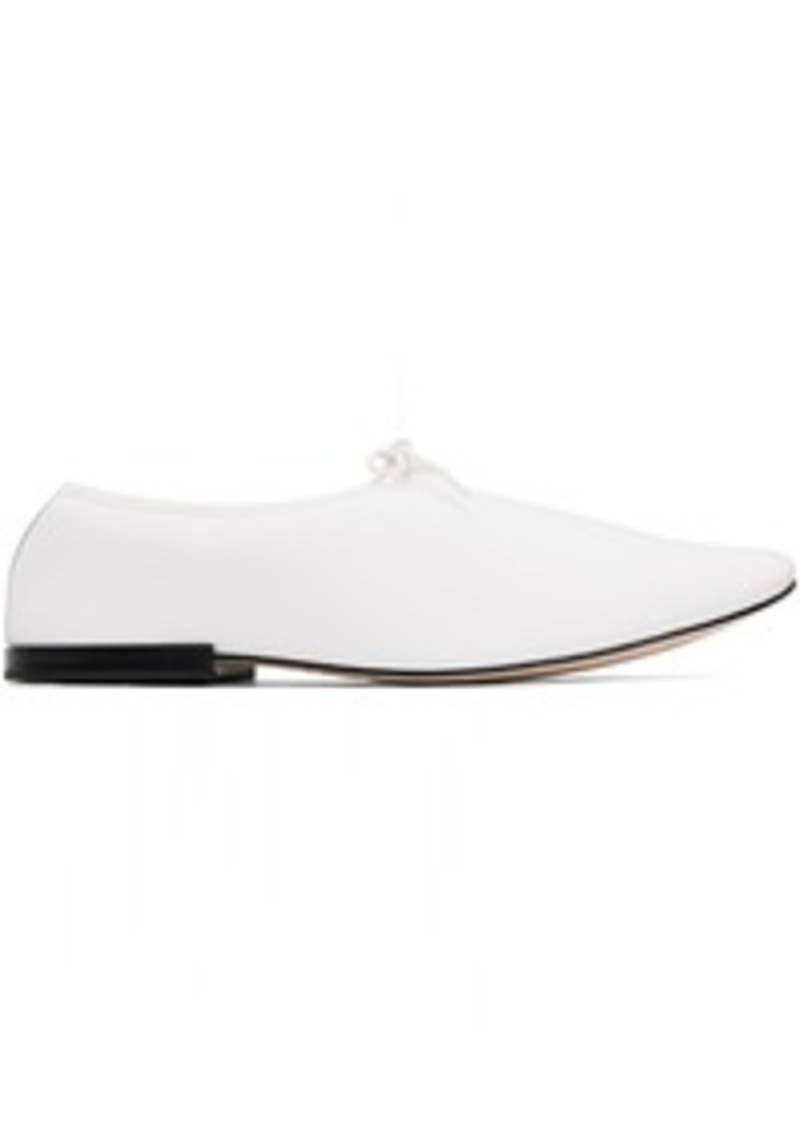 Repetto White Lucien Loafers