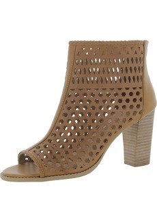Report Rachel Womens Cut-Out Open Toe Ankle Boots