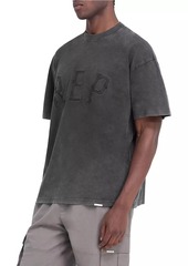 Represent Appliquéd Logo Cotton T-Shirt