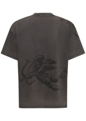 Represent Cotton T-shirt W/ Logo Appliqué