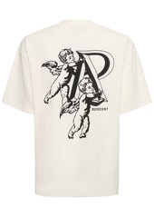 Represent Cotton T-shirt W/ Logo Appliqué