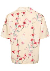 Represent Floral Printed Logo Short Sleeve Shirt