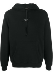 Represent micro logo print hoodie