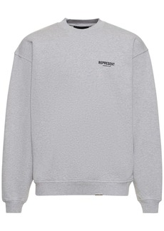 Represent Owners Club Oversize Cotton Sweatshirt