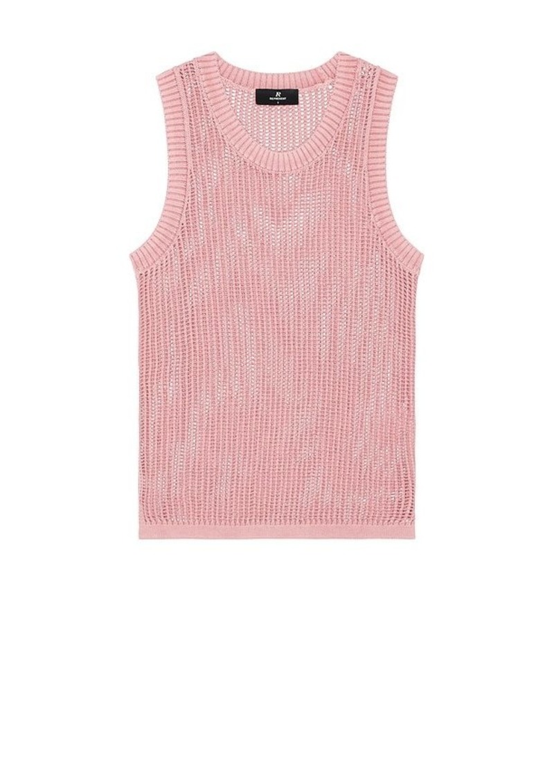 REPRESENT Washed Knit Vest