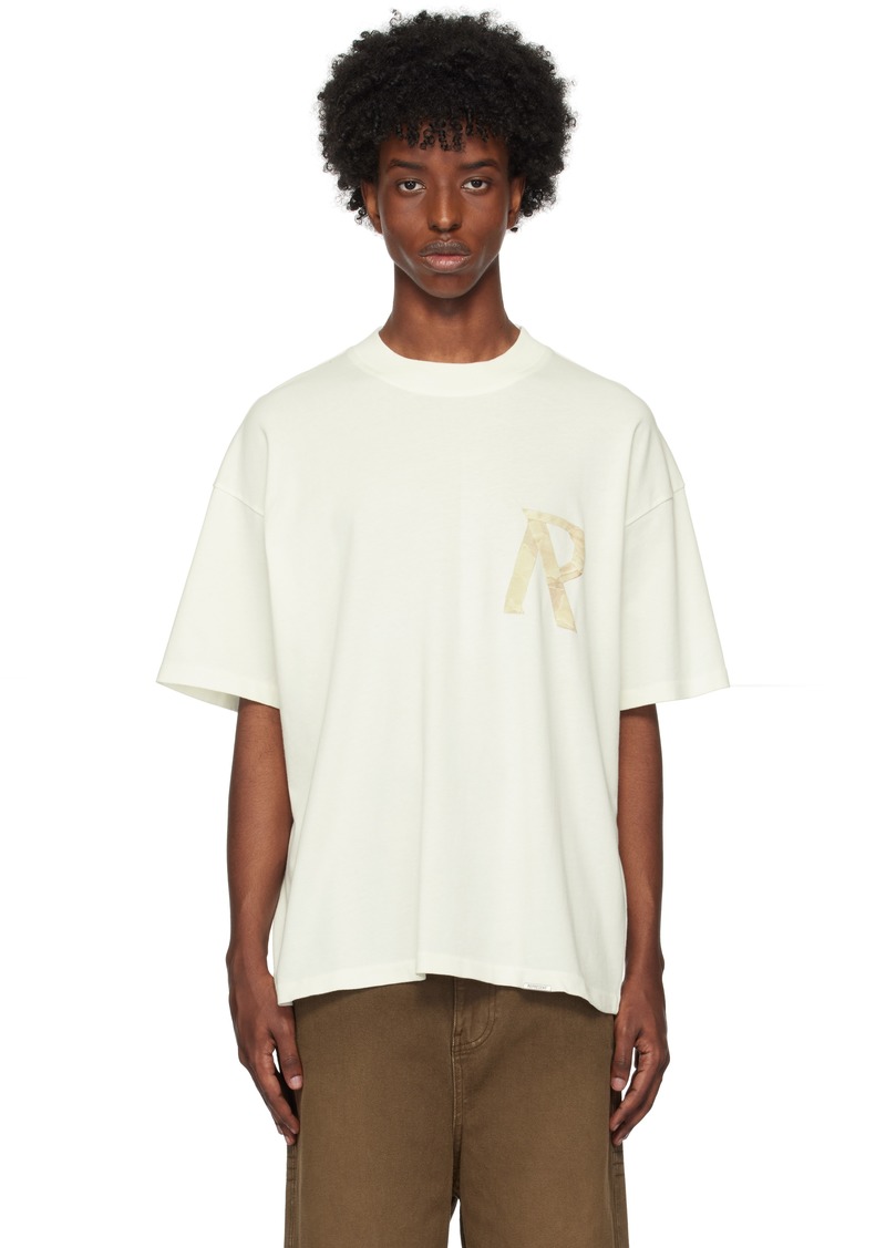 Represent White Masking Tape Initial T-shirt