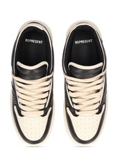 Represent Reptor Low Leather Sneakers