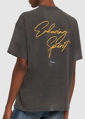 Represent Spirit Printed Cotton T-shirt