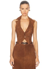 Retrofête retrofete Josephine Suede Vest