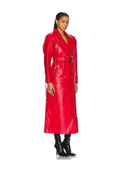 Retrofête retrofete Knightley Leather Trench Coat