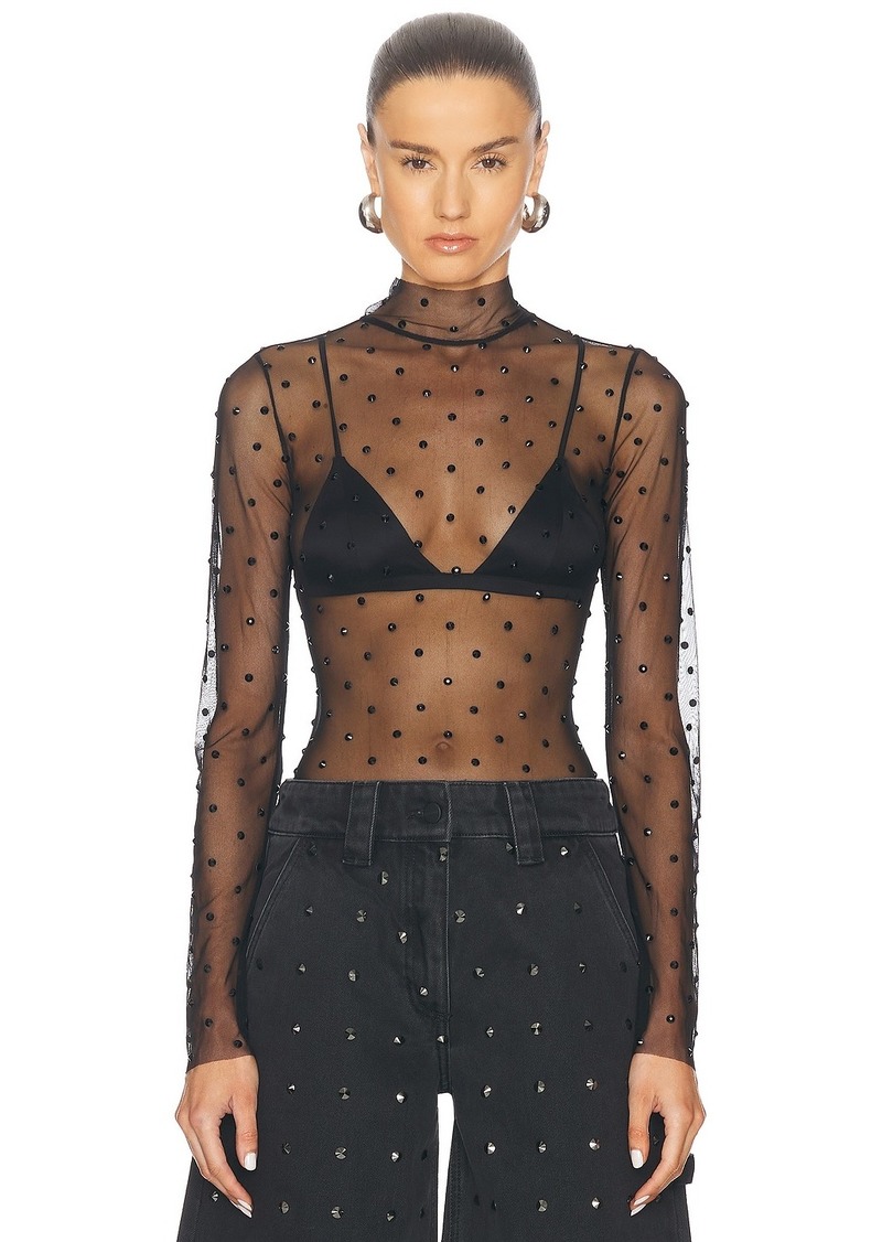 Retrofête retrofete Lilith Mesh Top