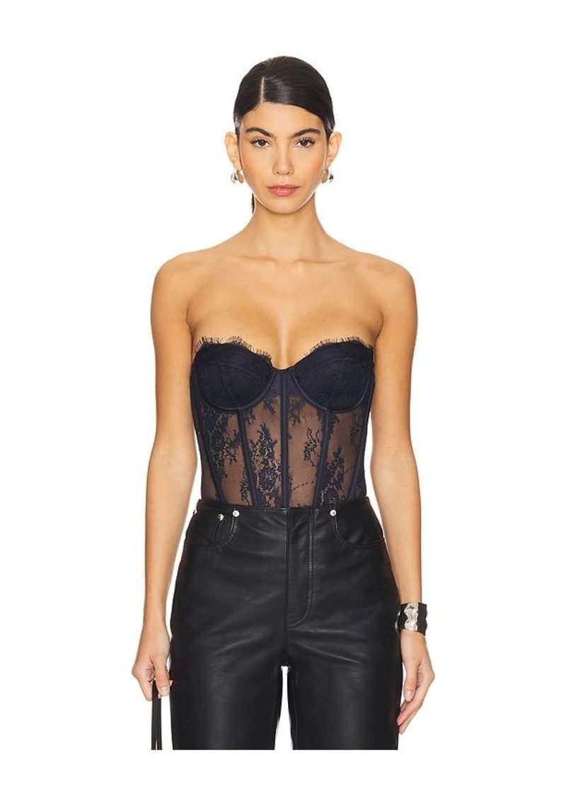 Retrofête retrofete Otto Lace Bodysuit