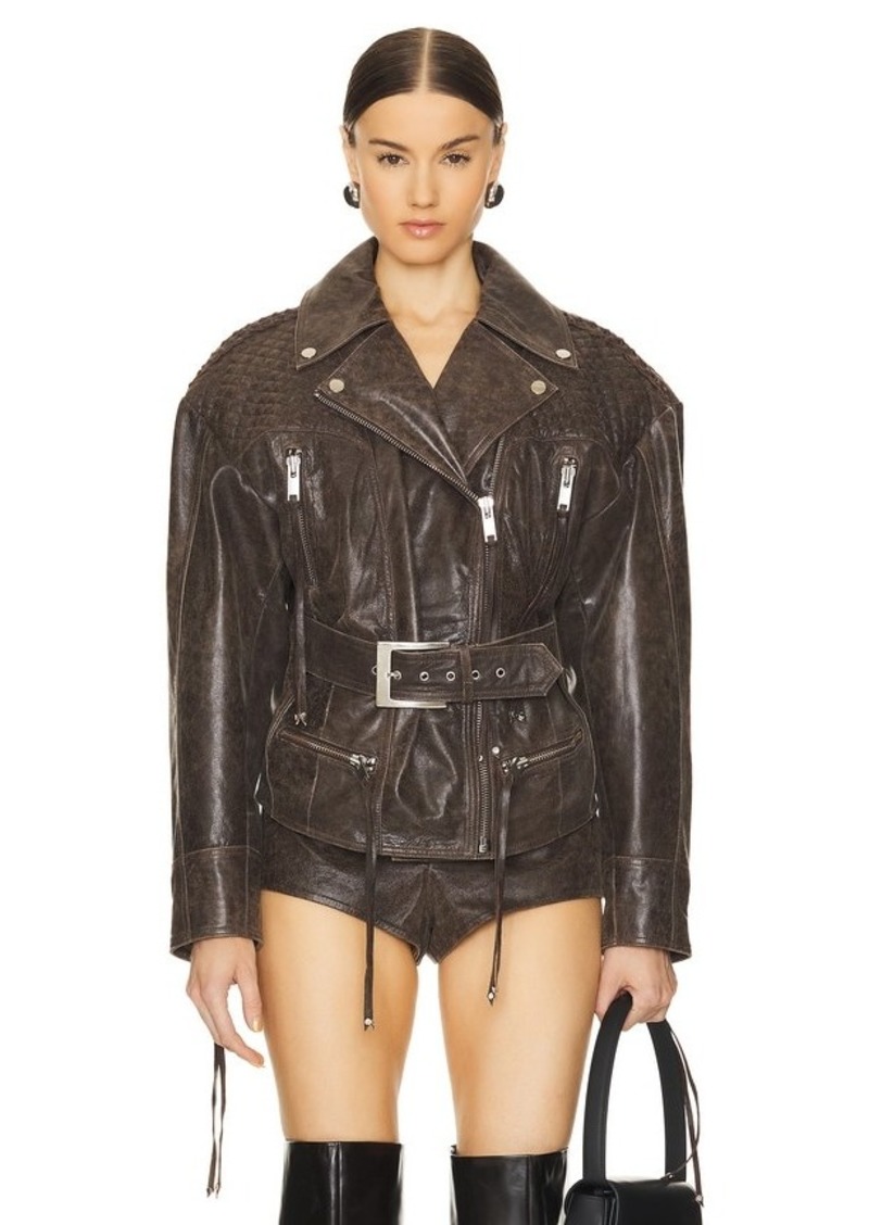 Retrofête retrofete Salome Leather Jacket