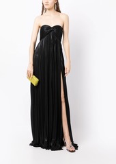 Retrofête Zoa pleated maxi dress