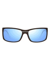 Revo Eclipse 63mm Square Sunglasses in Matte Brown Crystal at Nordstrom Rack
