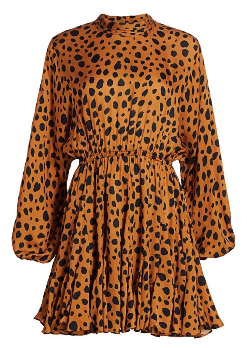 Caroline Cheetah Print Dress