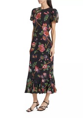 Rhode Ink Fleur Grande Lulani Maxi Dress