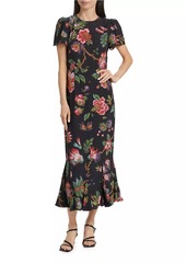 Rhode Ink Fleur Grande Lulani Maxi Dress