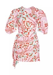 Rhode Pia Floral Cotton Minidress