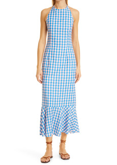 RHODE Florence Recycled Polyester Halter Dress in Love Life at Nordstrom
