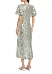 Rhode Sage Sequins Nicolette Maxi Dress