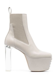 Rick Owens 130mm square-toe boots