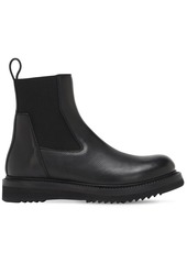Rick Owens 30mm Creeper Leather Beatle Boots