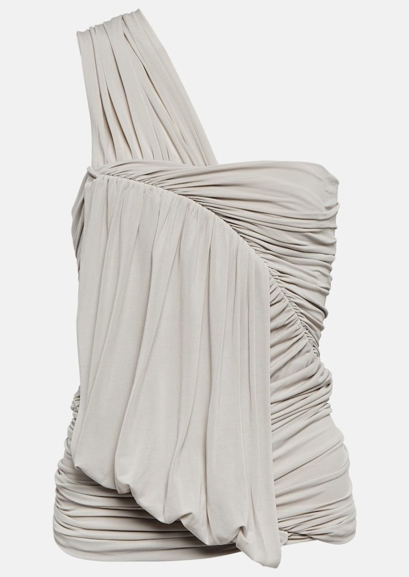 Rick Owens 3D shoulder ruched top