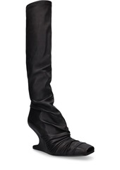 Rick Owens 80mm Cantilever Leather Tall Boots