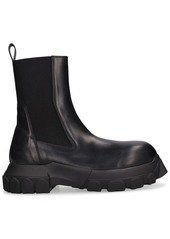 Rick Owens Beatle Bozo Tractor Leather Boots