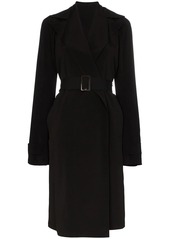 Rick Owens belted trench coat