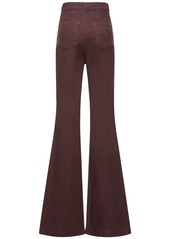 Rick Owens Bolan High Rise Flared Corduroy Pants