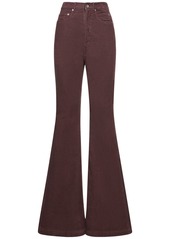 Rick Owens Bolan High Rise Flared Corduroy Pants