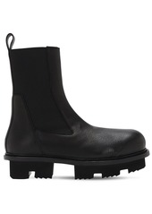 Rick Owens Bozo Megatooth Leather Boots