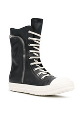 Rick Owens Cargo Basket leather Hi-Top sneakers