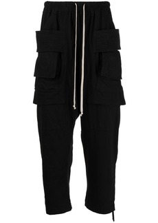 Rick Owens cargo cropped drawstring trousers