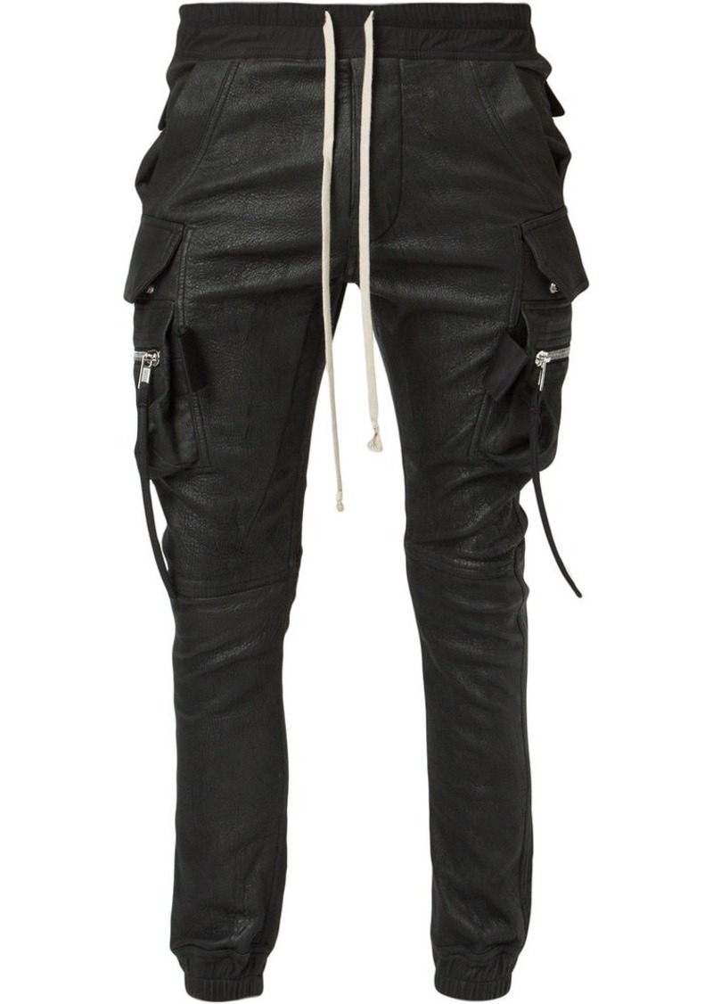 rick owens cargo jog pants