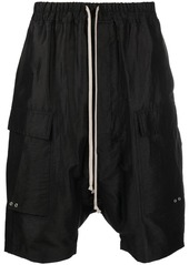 Rick Owens Cargo Pods drop-crotch shorts