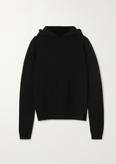 Rick Owens Cashmere And Wool-blend Hoodie