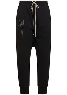 Rick Owens Champion Logo Jersey Sweatpants