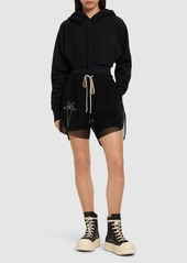 Rick Owens Champion Micromesh Logo Shorts