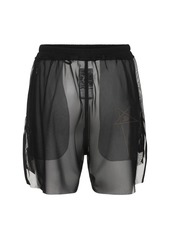 Rick Owens Champion Micromesh Logo Shorts