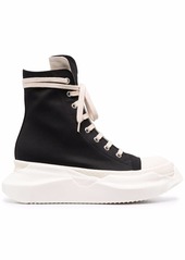 Rick Owens Abstract high-top sneakers