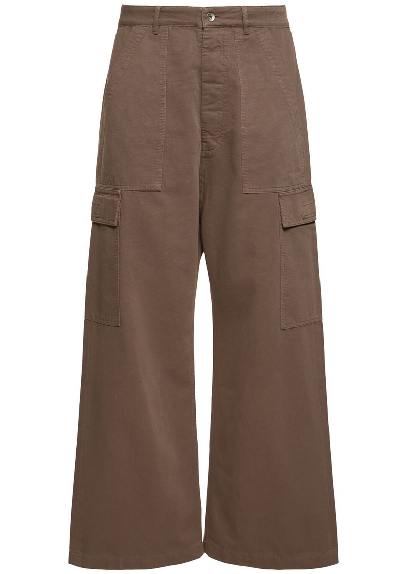 Rick Owens Cotton Cargo Pants